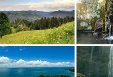 【149款】绿水青山绿色高山小溪山清水秀自然风景视频素材
